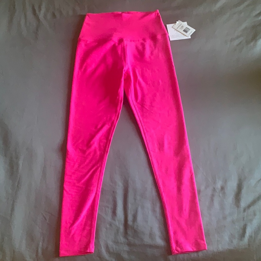 Beyond Yoga Hot Pink Leggings- Spacedye